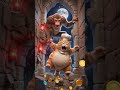 😱 Fat Cat &amp; Monkey Found    Hidden Treasure!! | #Shorts