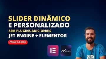 Slider Totalmente Personalizado com Conteúdo Dinâmico ( JetEngine + Elementor )