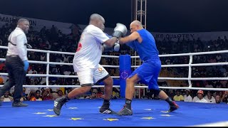 Azumah Nelson vs Irchad Razaaly - Boxing Fight 🥊 Return of Zum Zum🔥😀 Diplo Rumble