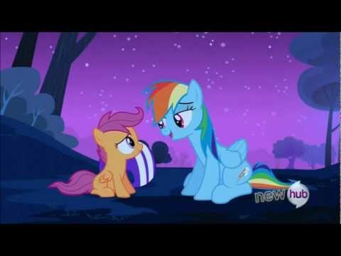 Scootaloo and Rainbow Dash Become Sisters