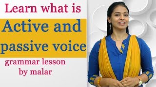 Active voice Vs Passive voice #88 - Learn English with Kaizen through Tamil