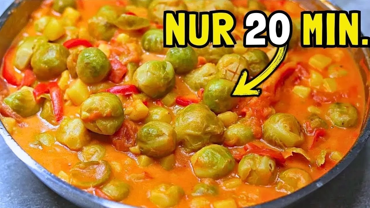 Dieses Rosenkohl Rezept ist so lecker, dass ich den jeden Tag mache!  Rosenkohl Kartoffel Pfanne