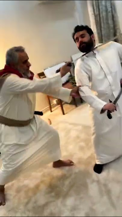 Tehnik Bela Diri Pedang Khas Arab || Syaikh Ahmad Alhouli