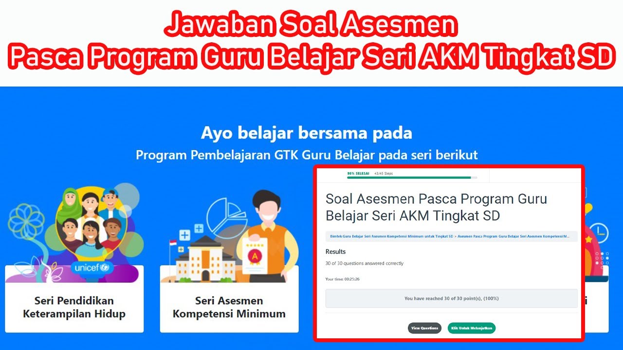 Download Contoh Soal Dn Jawaban Akm Guru Background