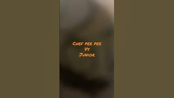 Chef pee pee vs junior #sml