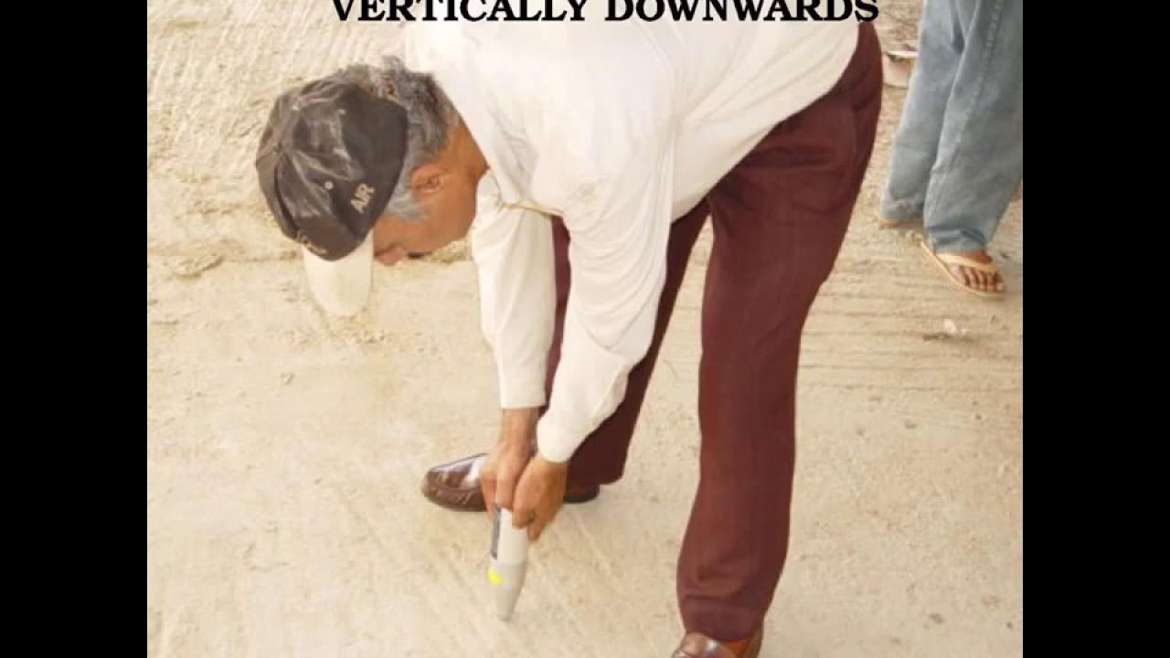 REBOUND HAMMER TEST NDT NONDESTRUCTIVE TEST OF CONCRETE YouTube