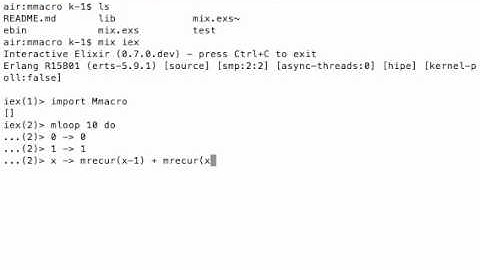 elixir macro in action 1 demo