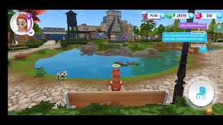 Jogando Virtual Sim Story: Vida dos Sonhos. Mostrando como é jogar esse jogo. screenshot 4