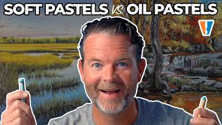 Oil Pastels vs Soft Pastels - Showdown by Drawing & Painting - The Virtual Instructor 23,211 views 5 months ago 7 minutes, 34 seconds