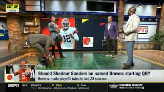 ESPN analyst backs Shedeur Sanders over Deshaun Watson as Cleveland Browns' starting QB | GET UP