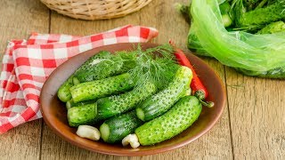 РЕЦЕПТ приготовления МАЛОСОЛЬНЫХ ОГУРЦОВ сухого посола в пакете! РЕЦЕПТ приготовления МАЛОСОЛЬНЫХ ОГУРЦОВ сухого посола в пакете!