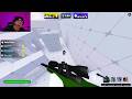 Leveling up in Roblox Rivals (1v1 vs anger)