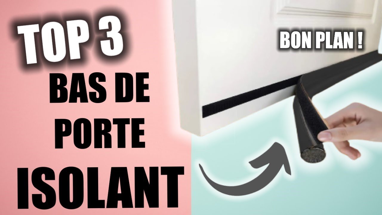 Bas de Porte, Isolant Double Protection contre les Courants d'Air