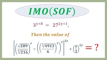 #How to Find the Value of Expression #IMO(SOF) Exam Question #Olympiad Exam #Exponents and Powers