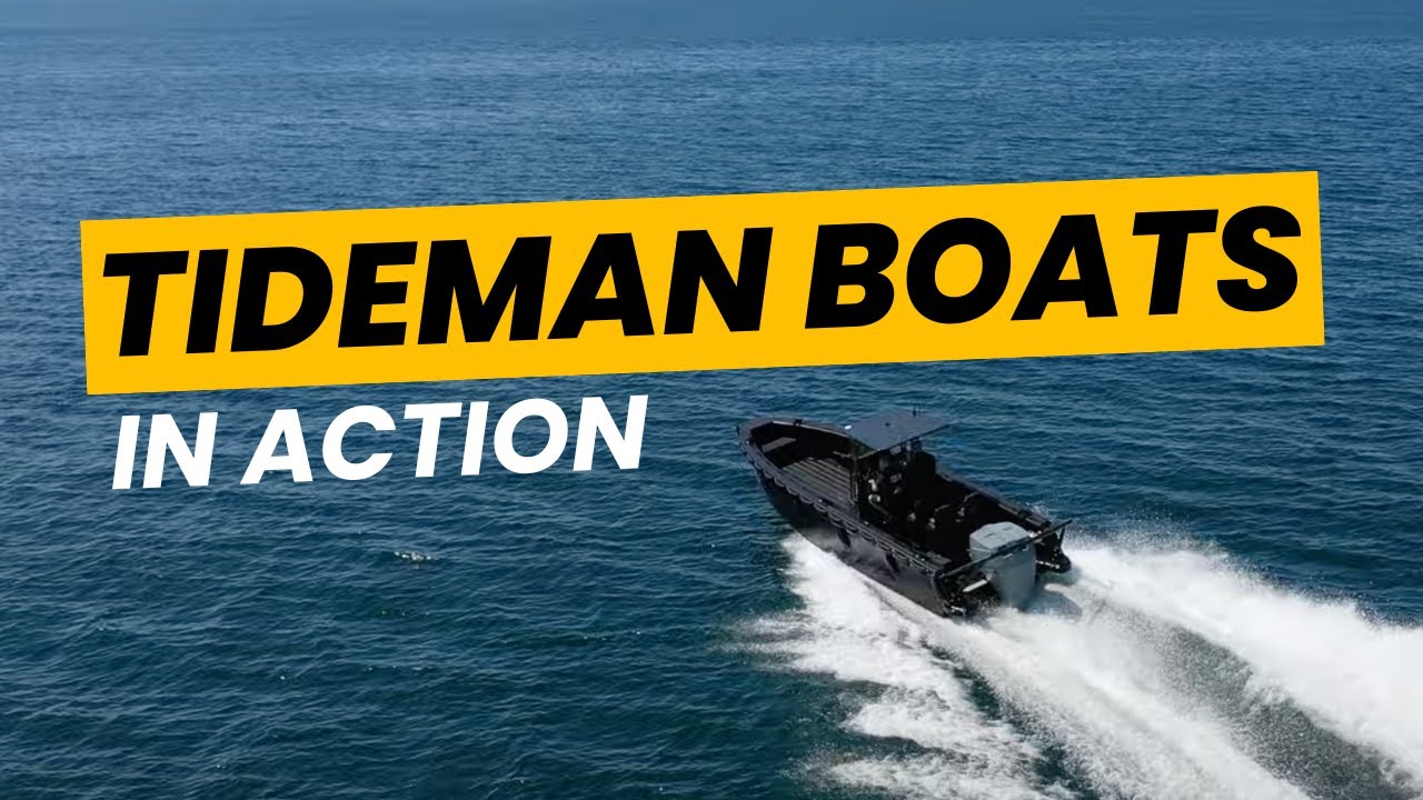 See Tideman Boats in Action | Built for the Toughest Jobs
