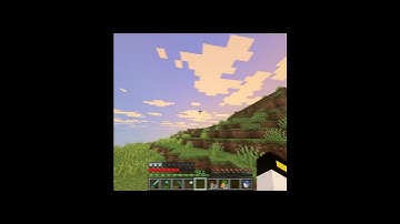 Pov you have low render distance💀#minecraft #gaming #minecraftshorts #fyp