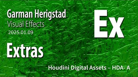 Houdini Digital Assets: GDS-Extras HDA A