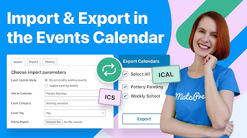 How to Import & Export Events in the WordPress Events Calendar Plugin [with iCalendar]