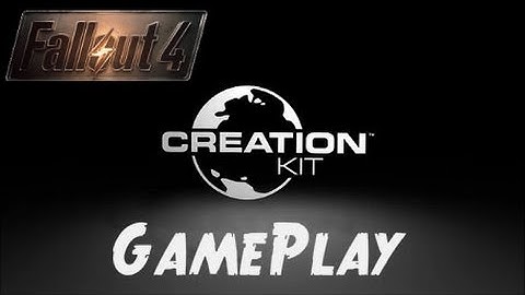 Fallout 4 Creation Kit And Mods Gameplay