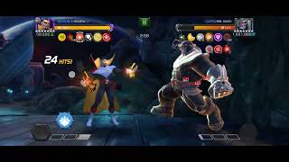 Mcoc Node 3 | R4 Nefaria Solos 12M health Deathless Thanos with ease