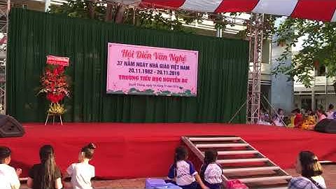 Hội diễn văn nghệ của lớp:5/3 Trường TH Nguyễn Du Tiết mục: Vui đến trường