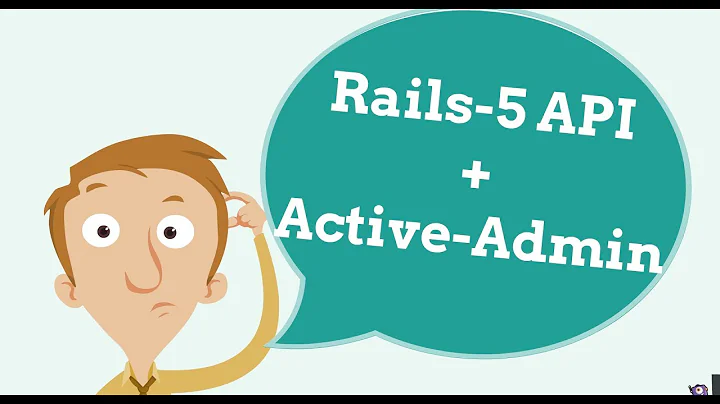 Rails5 API + ActiveAdmin