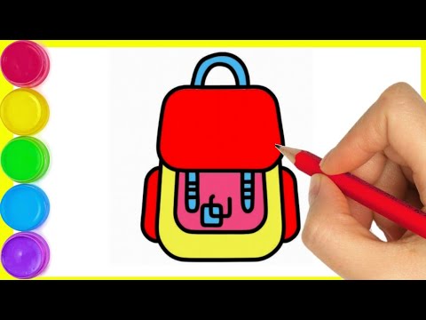 Schoolbag cartoon Cut Out Stock Images & Pictures - Page 3 - Alamy