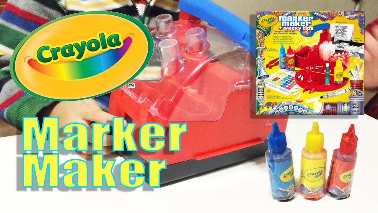 Crayola Marker Maker Wacky Tips