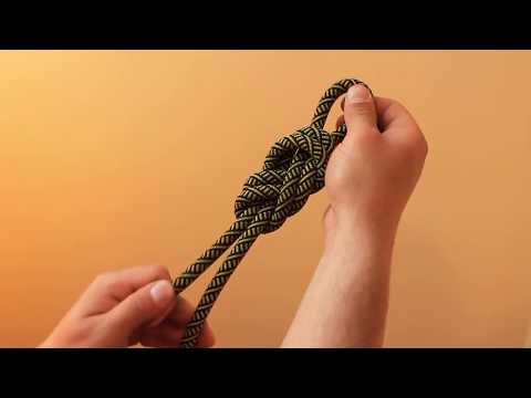 Как завязать узел восьмерка (правильный узел)/figure 8 knot