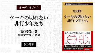 オーディオブック　新潮新書『ケーキの切れない非行少年たち』試し聴き（ナレーター：斉藤マサキ）