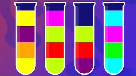 Water Sort Club Levels 121 122 123 124 125 Gameplay