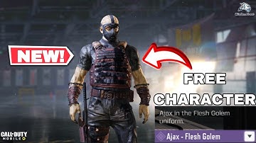 How to Get FREE Ajax - Flesh Golem Character in Cod Mobile