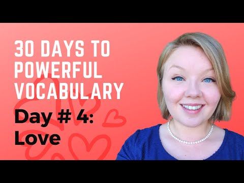 Learn English About Love Vocabulary L Love Vocabulary In English