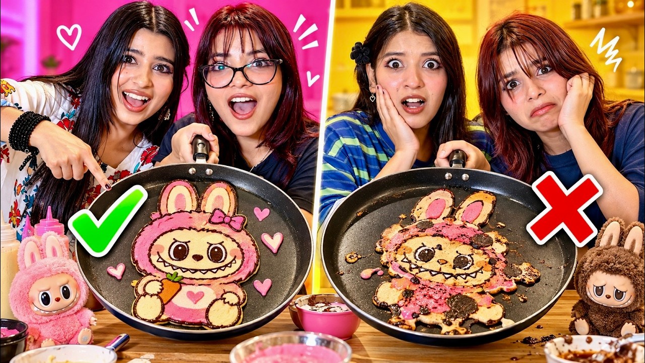 Best Pancake Art Challenge 😍 Day 147/200