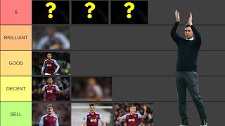 RANKING THE ASTON VILLA 23-24 SQUAD!! (Controversial Tier List)