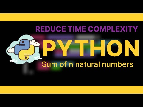 Reduce Time Complexity || Python