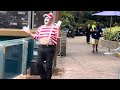 Mime seaworld tom funny orlando show  christmas celebration