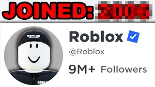 This is NOT the First Roblox Account