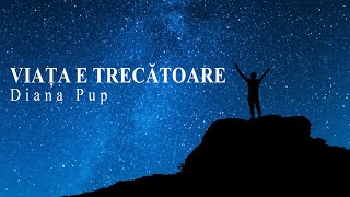 Diana Pup - Viața e trecătoare |Official Lyric Video|