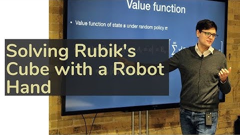 [OpenAI] Solving Rubik