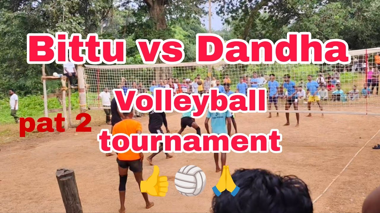Rajesh six vs Daringbadi 👍🏐 Volleyball match 