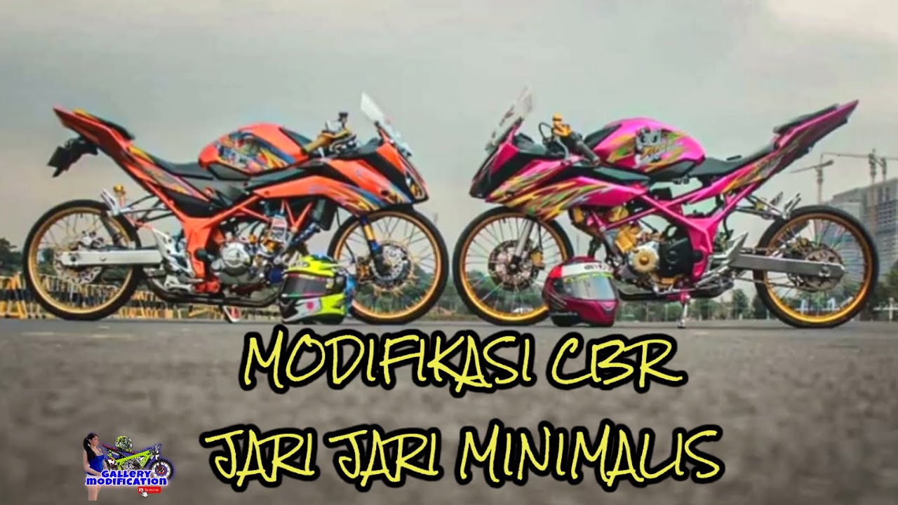 MODIFIKASI CBR 150 JARI JARI MINIMALIS YouTube