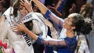 Shes Beauty And Shes Grace Miss Universe 2013 Suffers A Faux Pas Seconds After Winning