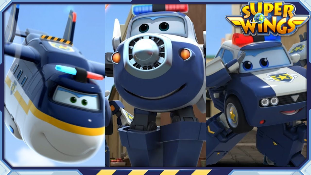 Superwings | S3 | Ομάδα αστυνομίας μέρος 1 | Συλλογή χαρακτήρων