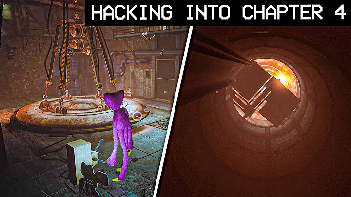 HACKING INTO 'CHAPTER 4' (where we go in ending?) - Poppy Playtime [Chapter 3] Secrets Showcase