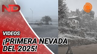 Thumbnail for ¡NIEVE POR TODOS LADOS! Hermosas imágenes que se registraron en Córdoba