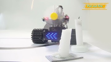 New Keyestudio Mini Smart Tank Robot V3.0 Kit For Arduino