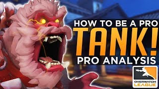Overwatch: How to be a PRO Tank - Space Creation Tactics