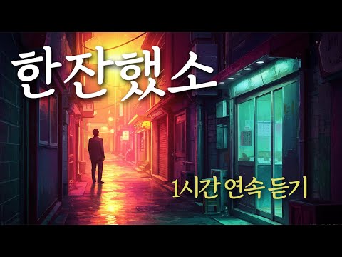 1시간 연속듣기 그리움에 취한 밤 한잔했소 감성 유일무이 트로트 발라드