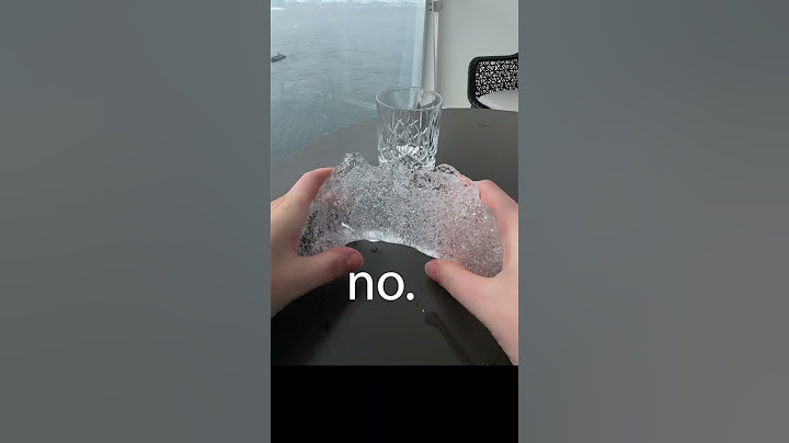 putting Antarctica ICE into a DRINK